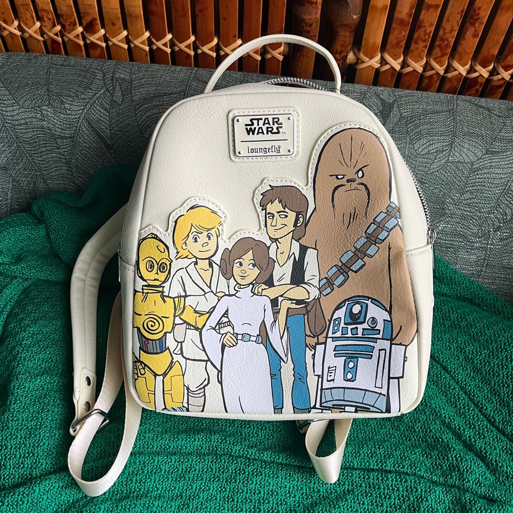 NWT Loungefly Star Wars mini backpack purse
